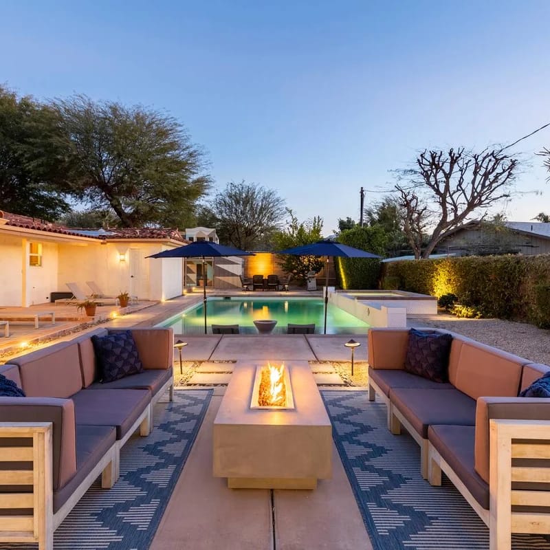 Spanish Boho Retreat, 4br 3ba Large Pool/Spa